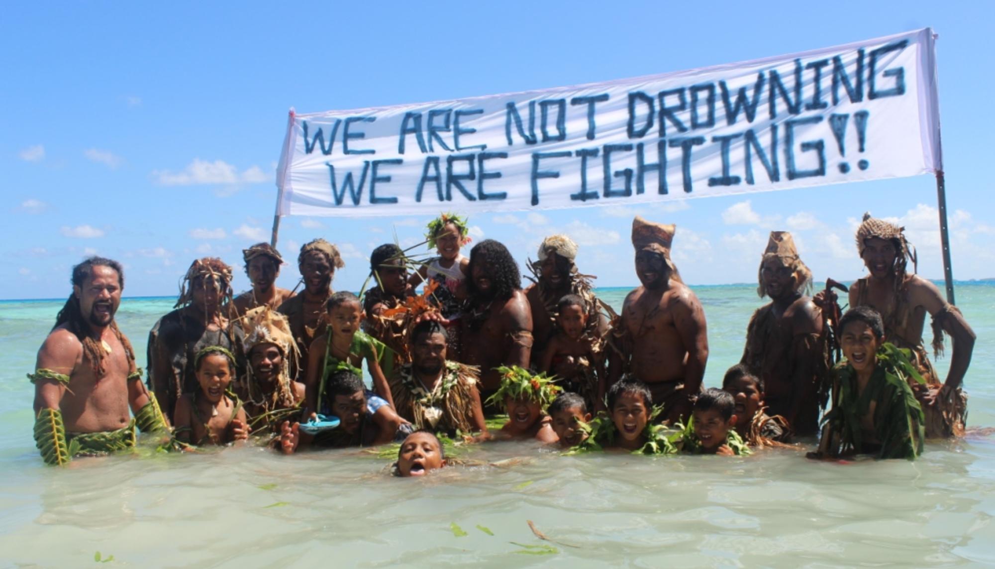 We are not drowning, we are fighting